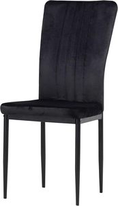 <span class=keywords><strong>Chaise</strong></span> de salle à manger en velours à dossier haut Style nordique moderne <span class=keywords><strong>chaise</strong></span> rembourrée confortable de qualité supérieure pour bureau à domicile salle à manger - Product Image 3