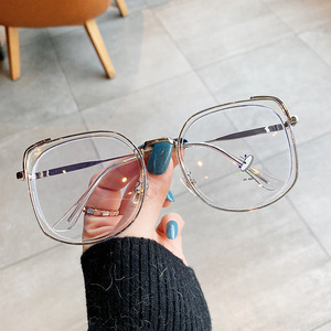 R2-LW7434 Monturas de Gafas de Ojo de Gato para Mujer, Lentes con Filtro de Luz Azul, Montura Completa Cuadrada, Gafas Modernas para Miopía - Product Image 5