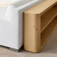 Meubles de salon modernes simples en bois cadre en bois table d'appoint Table de chevet étagère Console