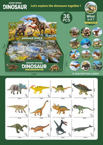Jouet de <span class=keywords><strong>science</strong></span> naturelle pour enfants modèle de <span class=keywords><strong>dinosaure</strong></span> en plastique jeu d'association éducatif - Product Image 5