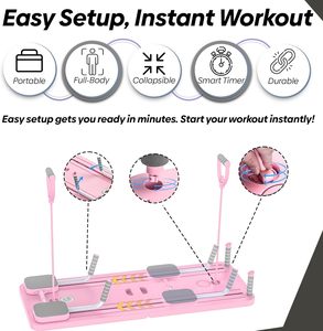 Chengmo thể thao chất lượng hàng đầu Pilates cải cách Hội Đồng Quản trị tự động phục hồi <span class=keywords><strong>AB</strong></span> con lăn với bánh xe khuỷu tay hỗ trợ và kháng ban nhạc - Product Image 2