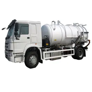 HOWO 4x2 Vacuum Sewage Suction tanker Truck new septic tank vacuum sewage suction truck for sale