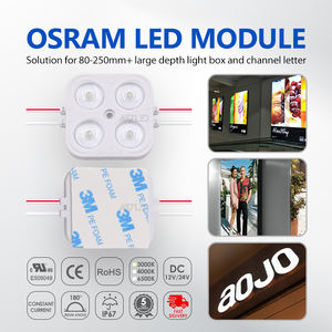 Módulo LED de 3W 12V CC, Luz Decorativa Impermeable para Letreros Luminosos y Publicitarios con Cinta Adhesiva en la Parte Posterior (Blanco 6500k) - Product Image 2