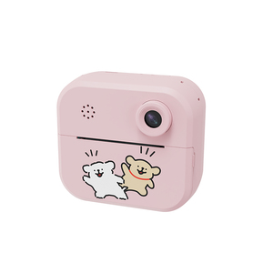 Çocuklar için Anında Baskı Fotoğraf Makinesi 2.4 İnç 16GB 32GB TF Kartlı Çocuk Noel Hediyesi Fotoğraf Oyuncağı Hediye Kiddo Kamera Mini Çocuk Kamerası Pembe - Product Image 5