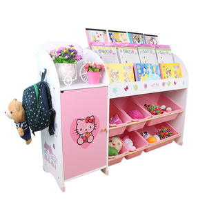 Coffre à jouets moderne <span class=keywords><strong>pour</strong></span> enfants et animaux Boîte de rangement à glissière propre Chariot organisateur de bacs en <span class=keywords><strong>plastique</strong></span> <span class=keywords><strong>pour</strong></span> chambre à coucher Armoire modulaire à étagères - Product Image 1