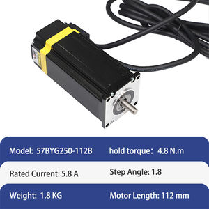 มอเตอร์สเต็ปเปอร์ไฮบริด NEMA 23 รุ่น 57BYG250 แรงบิดสูง แบบวงปิด พร้อมไดรเวอร์ไฟฟ้ากระแสตรง - Product Image 5