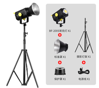 Kit de luz de fotografía de enfoque en vivo profesional, iluminación suplementaria de 300W para película, TV, foco de fondo suave
