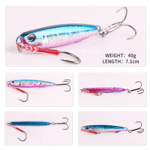 Cross Border Vibra <b>Lure</b> Jig 15g 20g 30g 40g Double Hooks Artificial Bait for Bass Mandarin <b>Fish</b> Blackfish Sea Bass - Product Image 4