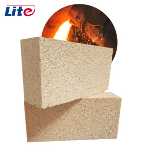 Ladrillo <span class=keywords><strong>Refractario</strong></span> de Burbujas de Aislamiento Térmico de Alta Alúmina, 1900 Grados Celsius, Precio de Fábrica para Hornos de <span class=keywords><strong>Cemento</strong></span> - Product Image 2