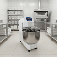 Mélangeur à spirale industriel de grande capacité (20 L-240 L) pour boulangerie, farine et eau, à vendre pour usage domestique