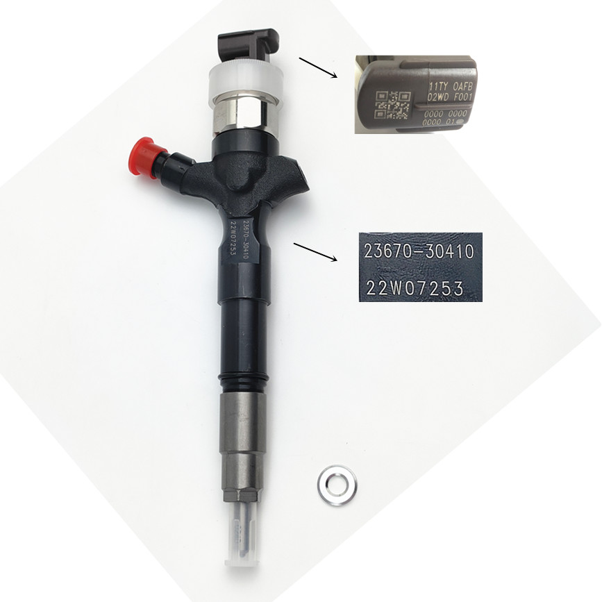 High Performance Fuel Injector 23670-30410 Common Rail Injetor 295050-0210 for TOYOTA 1KD-FTV