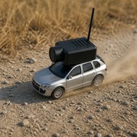 Voiture RC 4x4 tout-terrain avec caméra, voiture télécommandée 1:64 avec caméra, voiture jouet 2,4 GHz pour enfants, garçons, mini voiture électrique