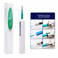 Stylo Nettoyeur de Fibre Optique RAISE SC/FC/ST 2.5mm TCP UPC pour Utilisation FTTX, Kit de 800 Utilisations, Adaptateur Optique, Ferrules