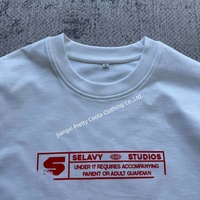 MT1345 Maßgeschneidertes 100% Baumwoll-Langarm-T-Shirt mit Überschnittener Schulter O-Ausschnitt Siebdruck T-Shirt Herren Übergroße T-Shirts