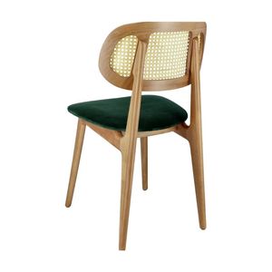 Chaise en teck naturel, fabriquée avec une structure robuste et un style raffiné, idéale pour la restauration, l'hôtellerie et les espaces extérieurs. - Product Image 3