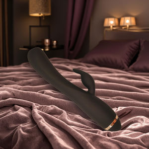 Consolador de silicona de doble punta con diseño flexible Vibradores Categoría de producto - Product Image 1