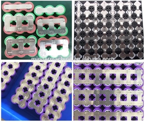 Machine de soudage par points pour batteries cylindriques AC 18650 26650 32650 / Soudeuse manuelle pour électrodes de batteries lithium-ion - Product Image 2