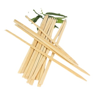 Pincho <span class=keywords><strong>de</strong></span> bambú plano para espiral <span class=keywords><strong>de</strong></span> patata, <span class=keywords><strong>pinchos</strong></span> <span class=keywords><strong>de</strong></span> bambú <span class=keywords><strong>de</strong></span> 28cm personalizados - Product Image 5