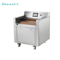 Machine à rouler les gâteaux roulés suisses semi-automatique NHA avec revêtement crème pour la fabrication de pâtisseries