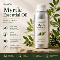Huile Essentielle de Myrte 100% Pure et Naturelle, Distillée à la Vapeur, Extrait Végétal pour Diffuseur d'Aromathérapie, Soins de la Peau, Formulation Cosmétique DIY