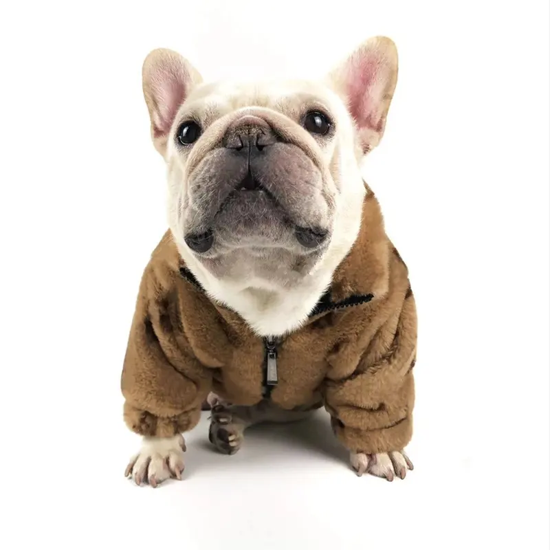 Winter Warm Pet Dog Clothes Designer Dog Coat Luxury Puppy Jacket Wholesale A-004