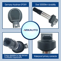 ARKAUTO paket koil pengapian sepeda motor 12137729707 12138569194 UF757 untuk BMW C 600 C600 K18 C 650 C650 K19 C 400 K08 X GT I3 I3S