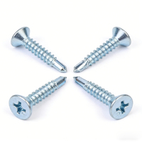 Yaente Factory M4.2/M4.8 Bulk Galvanized Phillips Countersunk Flat Head Self-Drilling Drill Tail Self-Tapping Screw