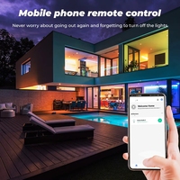 Ampoule LED RGB Bssy) Tuya Zigbee 13W E27, à intensité variable, avec fonction de minuterie, compatible avec l'application Smart Life, commande vocale pour Google Home Alexa