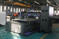 Machine de découpe et de gravure CNC 1325 ATC pour le travail du bois 3D, la fabrication de meubles et d'armoires, la sculpture sur bois, le fraisage du MDF, routeur CNC