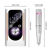 Machine à polir les ongles rechargeable Hadiyah Beauty 45000 tr/min pour le retrait et le polissage professionnels du vernis à ongles