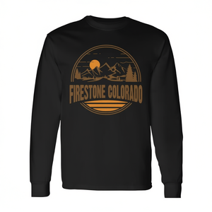 T-shirt a maniche lunghe con stampa souvenir Firestone Colorado Mountain Hiking - Product Image 2