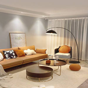 Lampe d'ambiance d'art de luxe nordique, design minimaliste de lampe de pêche, pour salon, canapé et table, lampes sur pied - Product Image 2