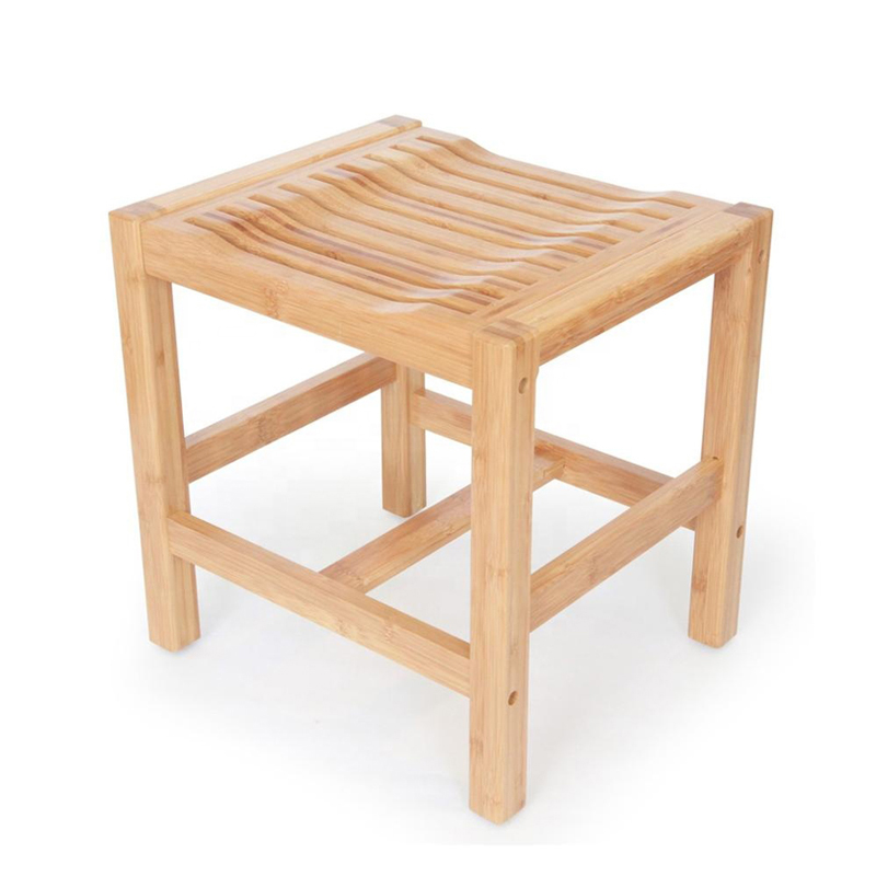 Водонепроницаемый натуральный бамбук деревянный стеллаж для обуви Скамья 2 уровня обуви, органайзер, хранилище, сумочка, скамья