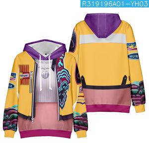 Nuova <span class=keywords><strong>Felpa</strong></span> <span class=keywords><strong>con</strong></span> <span class=keywords><strong>Cappuccio</strong></span> KPop Demon Hunters, <span class=keywords><strong>Felpa</strong></span> <span class=keywords><strong>con</strong></span> Orecchie di Gatto Corte Stampate in 3D - Product Image 6