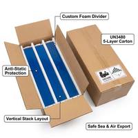 Cellule de batterie prismatique CALB 3.2V 181Ah LiFePO4 Blade, 6000 cycles, 579Wh, à décharge profonde, pour systèmes solaires, ESS, EV, packs CTP et stockage d'énergie domestique