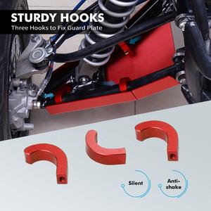 Plaques de protection avant NiceCNC pour bras de suspension Yamaha <span class=keywords><strong>Raptor</strong></span> <span class=keywords><strong>700</strong></span> 700R 2014-2020 2021 2022 2023 2024 - Product Image 5