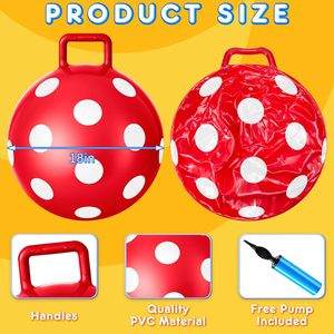 Balle sautante <span class=keywords><strong>gonflable</strong></span> d'enfants de la norme EN71 45CM 18 pouces sur les jouets et les structures extérieures de trémie - Product Image 3