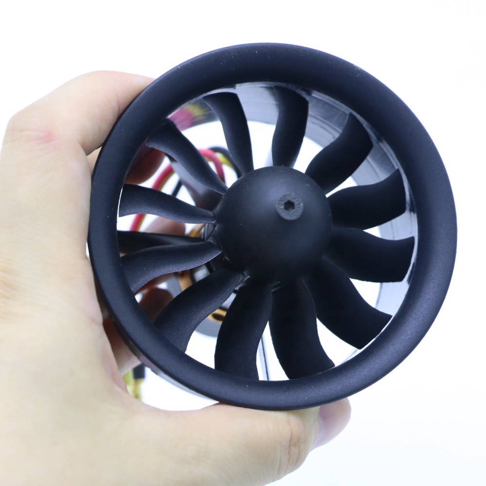 64mm/70MM 12ブレード90MM/120MM 11ブレードRC飛行機用