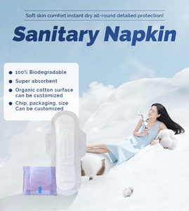 Serviettes hygiéniques <span class=keywords><strong>post</strong></span>-<span class=keywords><strong>partum</strong></span> en coton biologique épais - Biodégradables, super absorbantes, pour la maternité - Product Image 2