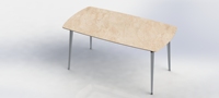 Table à manger familiale rectangulaire en marbre noir de luxe minimalisme moderne nordique avec pieds en métal meubles de maison 11 ans Qiumancang