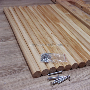 Spalliera Svedese da Fitness in Legno Eastommy, Attrezzo da Palestra con Barra per Trazioni a Muro - Product Image 4