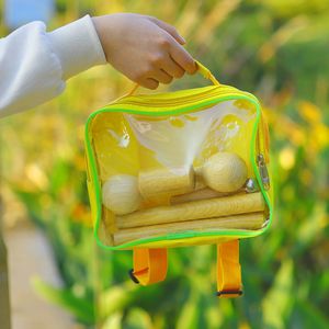 เครื่องดนตรีประเภทเคาะจังหวะออร์ฟ ชุด 6 ชิ้น อุปกรณ์ช่วยสอนดนตรีไม้สำหรับเด็กอนุบาลเพื่อการเรียนรู้ - Product Image 4