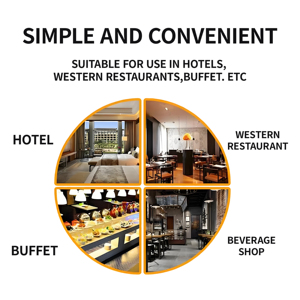 Yiti Nhỏ Dây Vàng Thẻ Đứng Thép Không Gỉ Nhà Hàng Thẻ Thực Đơn Chủ Đám Cưới Đảng Bàn Tên Thẻ Chủ Bảng Số - Product Image 5