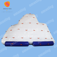 Icebergs gonflables en pvc pour enfants et adultes, jouets, jeux gonflables, mur d'escalade avec toboggan gonflable
