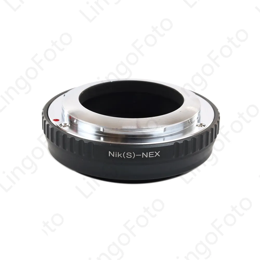 Nex3/5/6/7/a5000/5100/6000/6300/6500 /5100/6000/6300/6500 10 Black Mount Adapter Ring NIK/S-NEX Brass and Aluminum