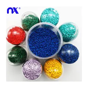 Dispersed High Pigment Coloring Particles Color Plastic Masterbatch For Blown Film