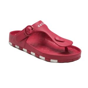 Eco Friendly Vegan Odor Control Non Slip T Strap Buckle Arch Support <b>Flip</b> <b>Flops</b> With Upcycle Materials Kg23 - Product Image 1