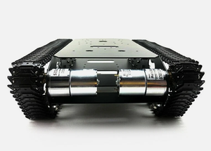 Tragfähigkeit 1 Tonne Bürstenloser Motorantrieb Elektrisches Ketten gehäuse 48-V-Gummikettensystem 360-Grad-Drehfernbedienung - Product Image 5