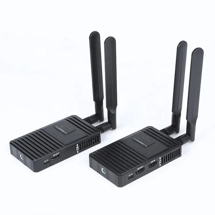 Hot Sale Wireless Sender und Empfänger HD Video-und Audiosignale über 5.8G Wireless bis zu 200m