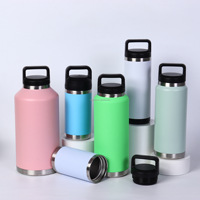 Bouteille d'eau isotherme en acier inoxydable 304 de qualité supérieure, 20oz, 26oz, 36oz, avec couvercle à ouverture rapide, personnalisable avec logo et couleurs, pour la salle de sport et les activités sportives en extérieur